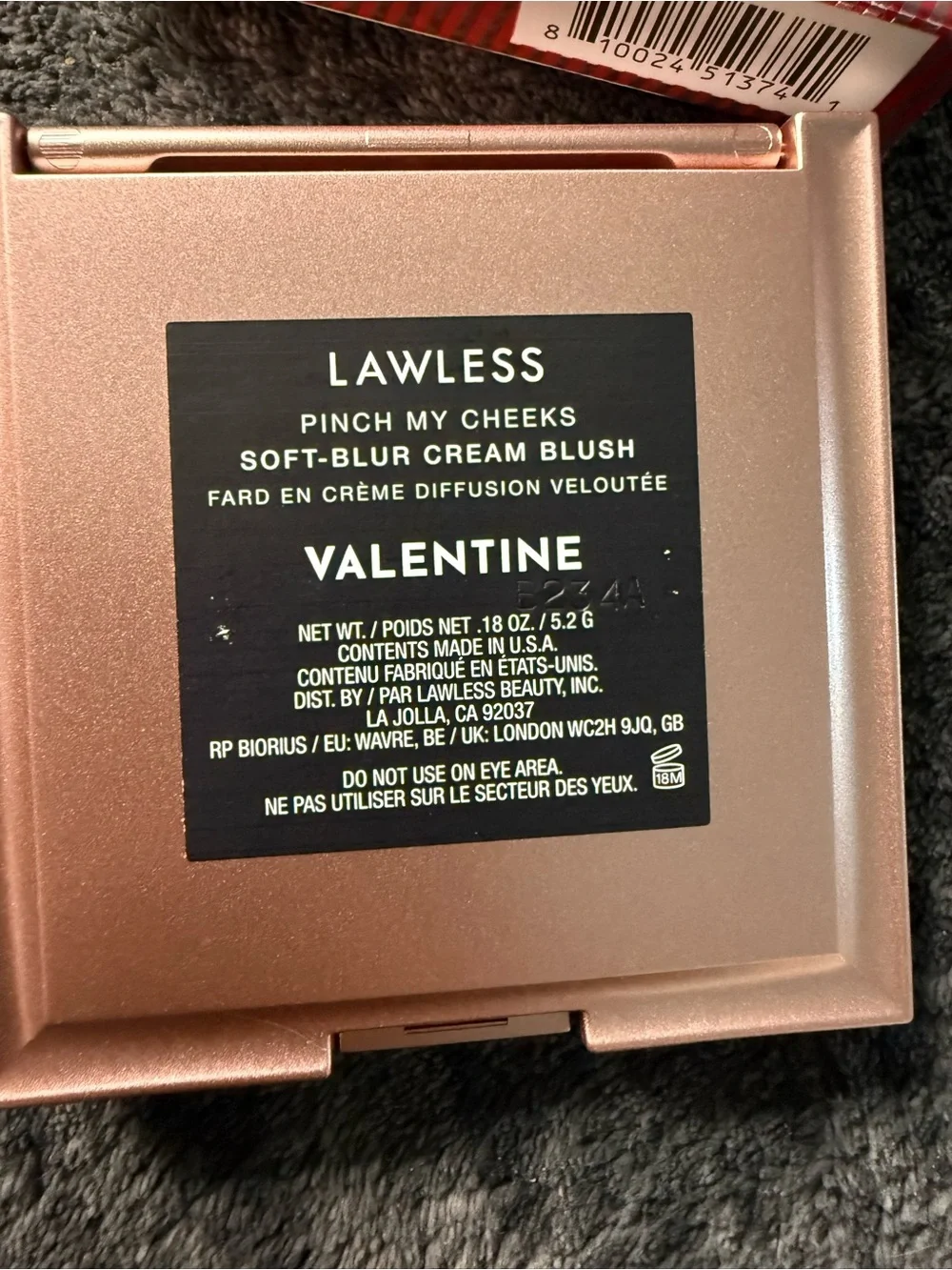LAWLESS cream blush
